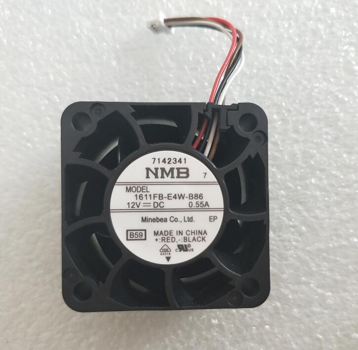 NMB 1611FB-E4W-B86 DC12V 0.55A4厘米大風(fēng)量 125