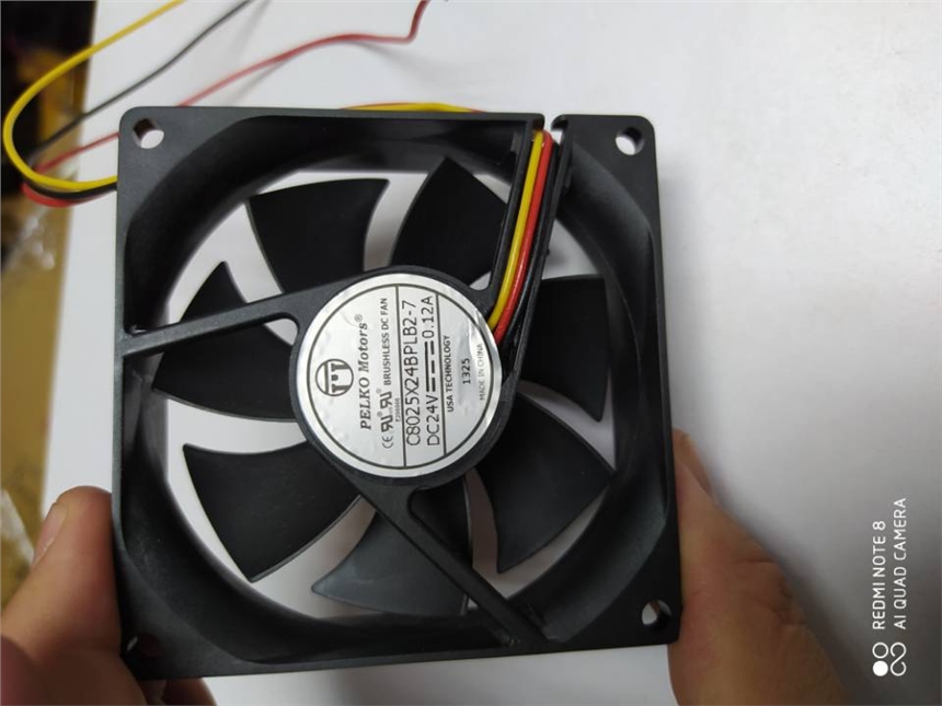 R1238Y24BPL科碩PELKO12038 DV24V 0.85A變頻器散熱