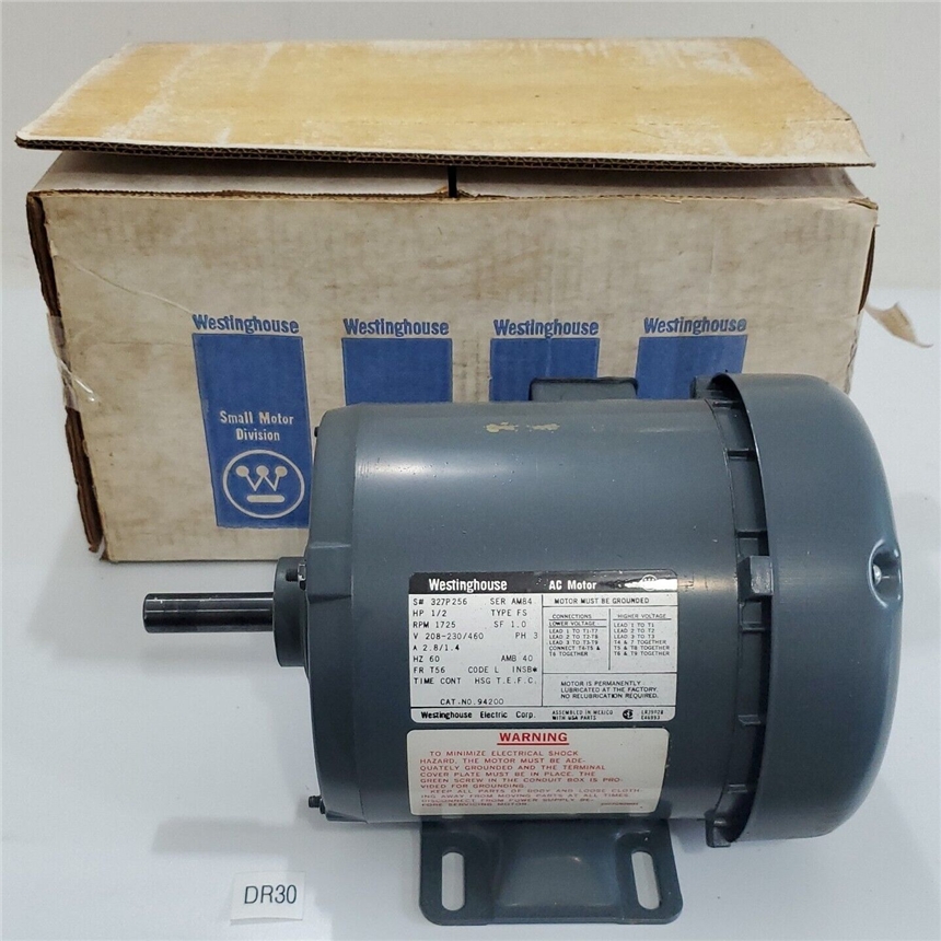 Westinghouse 327p256 1/2hp 交流馬達(dá)