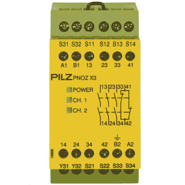 773841 PNOZ msi1Bp Adapter Si/Ha 25/25 2,5m