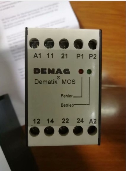 DEMAG現(xiàn)貨銷售PTC電熱調(diào)節(jié)器跳閘裝置電機熱保護監(jiān)控MOS 220V-240V