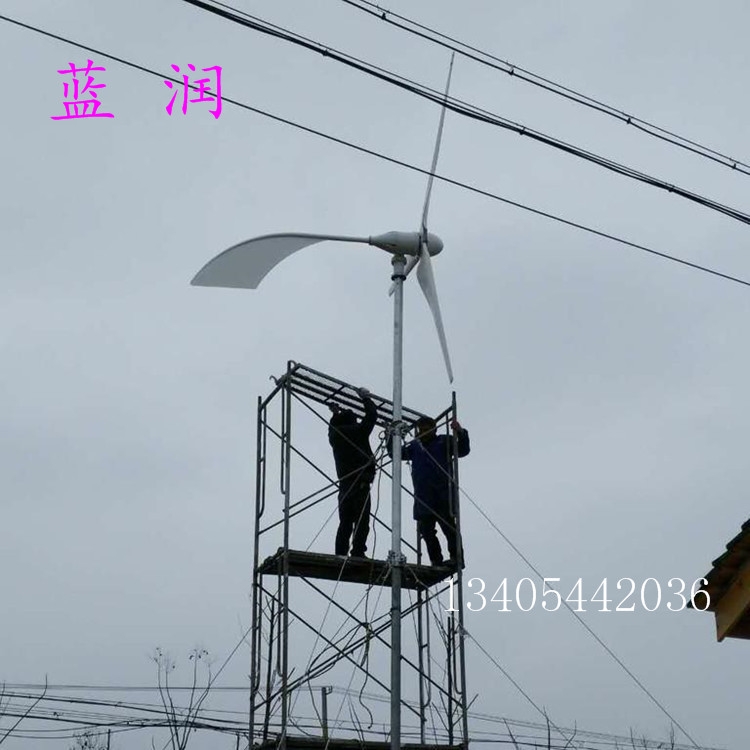 藍(lán)潤廠家供應(yīng)風(fēng)力發(fā)電機 小型民用風(fēng)力發(fā)電機 微型風(fēng)力發(fā)電機價格