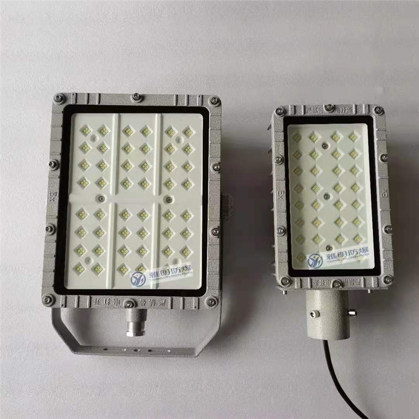 寧波糧倉100WLED防爆投光燈 IIC級(jí)隔爆型LED照明燈