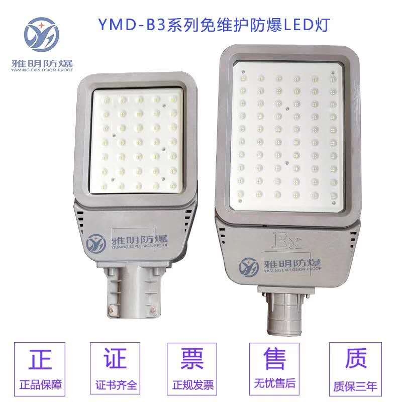 ?YMD-B路燈式100WLED防爆投光燈 LED防爆路燈