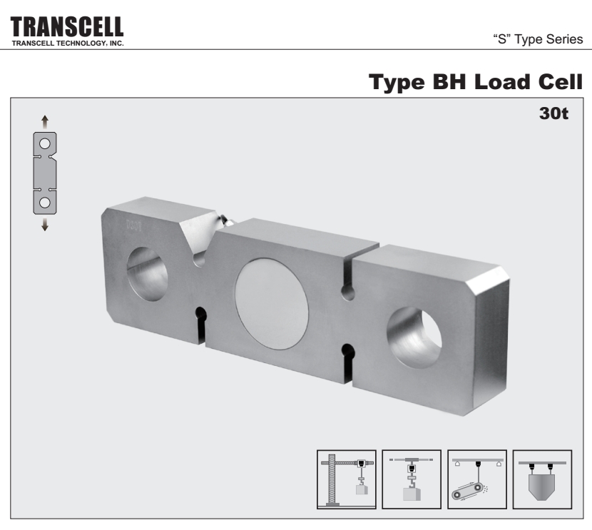 美國傳力BH-130T/160T稱重傳感器BH-80T/60T/40T