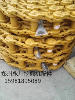 現(xiàn)代365挖掘機(jī)鏈條鏈節(jié)鏈板鏈銷履帶總成四輪一帶鄭州現(xiàn)代挖掘機(jī)配件