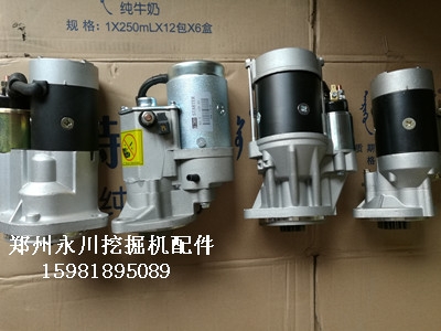 供應(yīng)小松300/360挖掘機發(fā)動機啟動馬達發(fā)電機水泵機油泵鄭州小松挖掘機配件