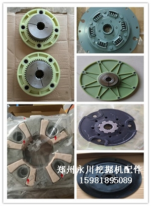 供應(yīng)普什重工PZ80挖掘機(jī)聯(lián)軸器總成連接膠塊鄭州永川挖掘機(jī)配件