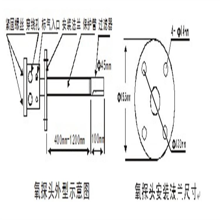 氧化鋯氧量探頭高溫防腐型供貨商