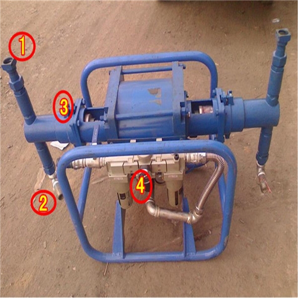 泉州市惠安縣小型礦用氣動注漿泵操作視頻使用視頻