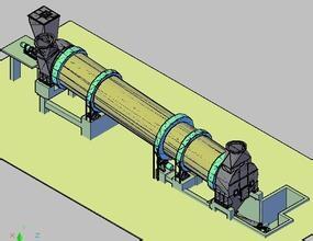 電加熱烘干機(jī)顆粒有機(jī)肥生產(chǎn)線廠家