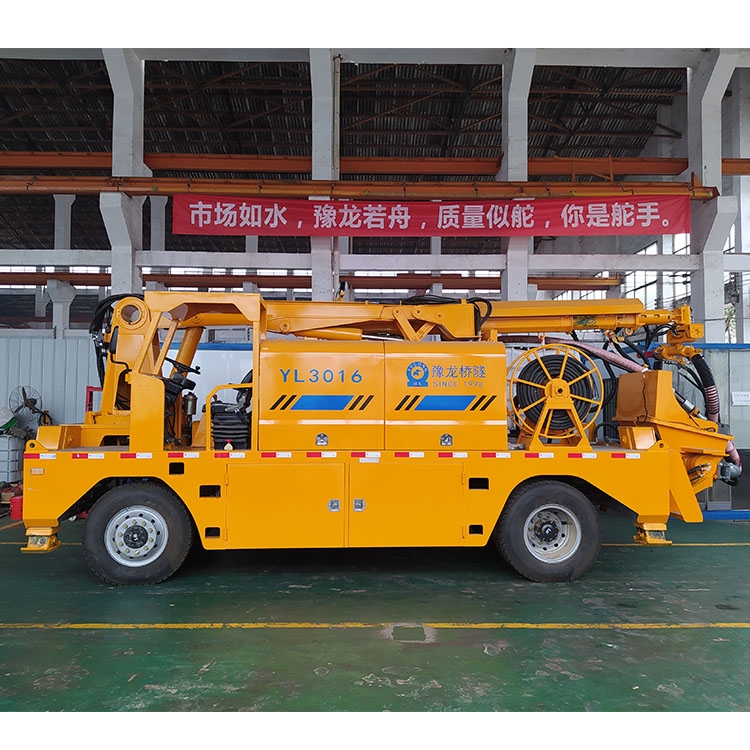 混凝土噴漿車 基坑加固智能化混凝土濕噴臺車