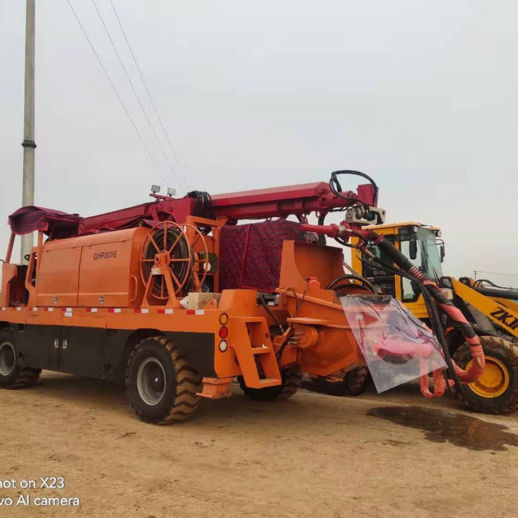 隧道液壓濕噴臺(tái)車 基坑支護(hù)3016濕噴機(jī)械手 濕噴臺(tái)車