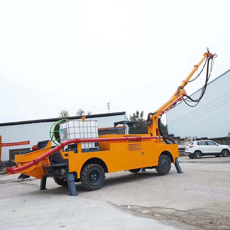 智能化混凝土濕噴臺(tái)車 隧道液壓濕噴機(jī)械手廠家報(bào)價(jià)