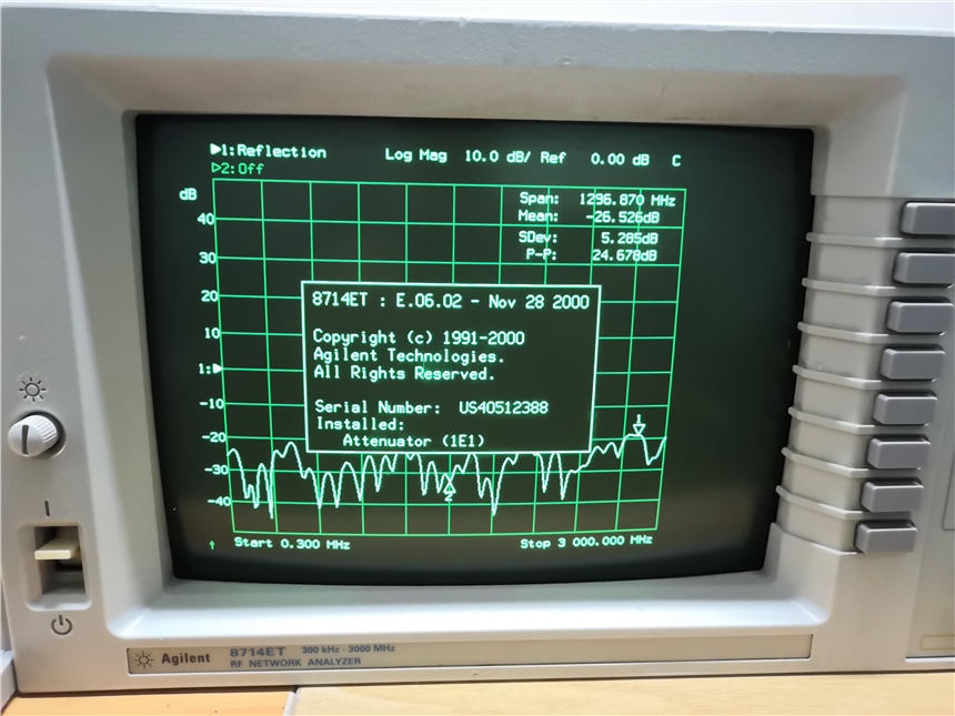 5.東莞  安捷倫  Agilent   AG8720ET網(wǎng)絡(luò)分析儀