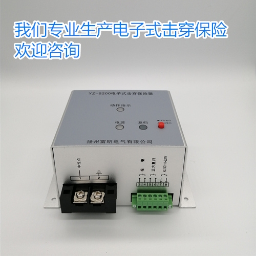 NTL5200系列電子式擊穿保險(xiǎn)