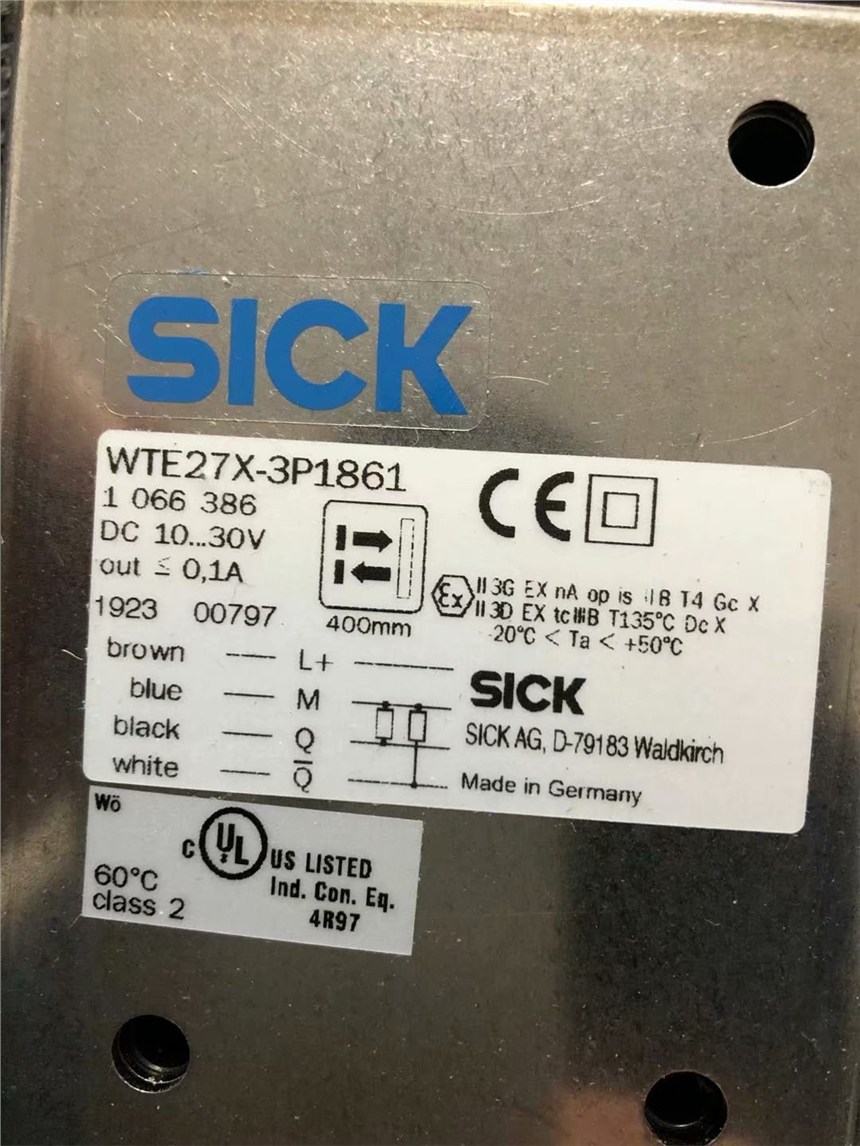 SICK WTE27X-3P1861  1066386