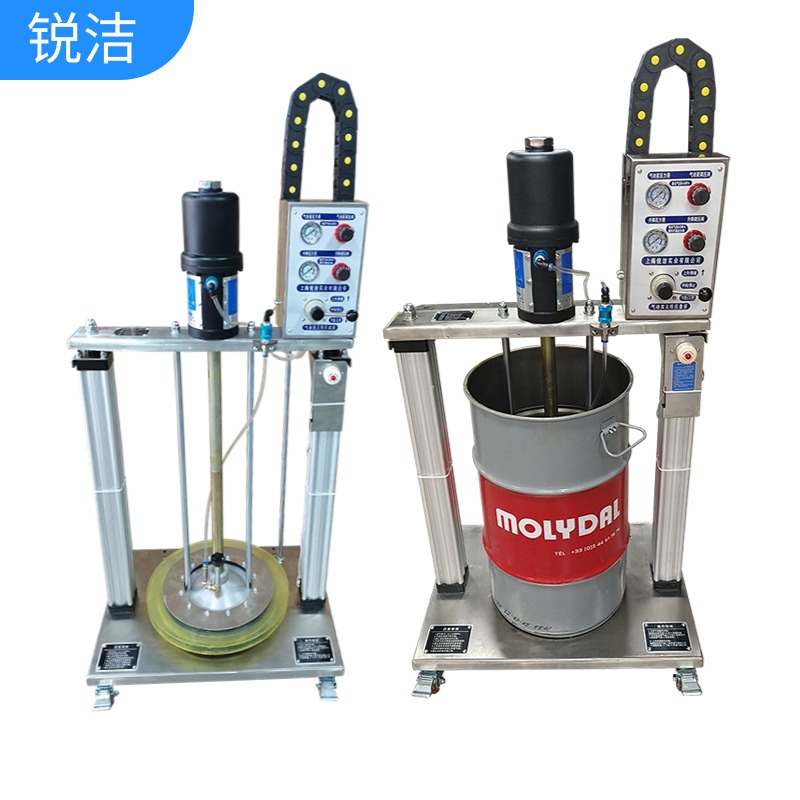 銳潔氣動黃油機(jī)高壓油泵黃油泵壓盤泵定制款60L