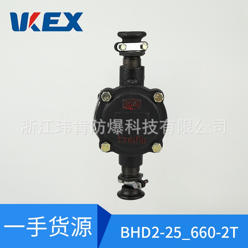 廠家直銷(xiāo)BHD2-25/660-2T礦用電纜接線盒 二通接線盒 價(jià)格