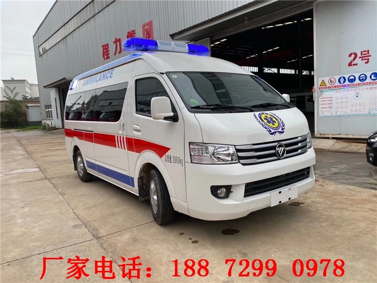 揚(yáng)州救護(hù)車(chē)價(jià)格 福田G9救護(hù)車(chē)2W可提車(chē)