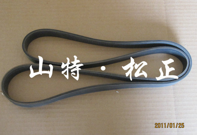 小松挖掘機(jī)PC400-7發(fā)動(dòng)機(jī)風(fēng)扇皮帶，風(fēng)扇皮帶輪，小松配件