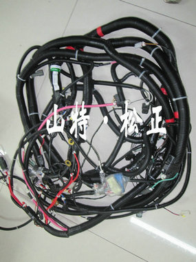 小松挖掘機(jī)PC200-8發(fā)動(dòng)機(jī)線束，啟動(dòng)線束，純正小松鉤機(jī)配件