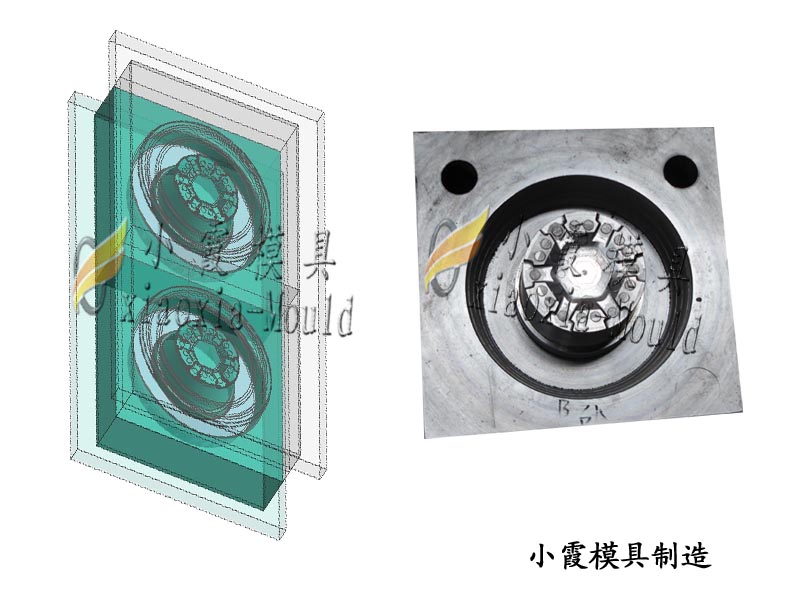 大花盆花缸注塑模具