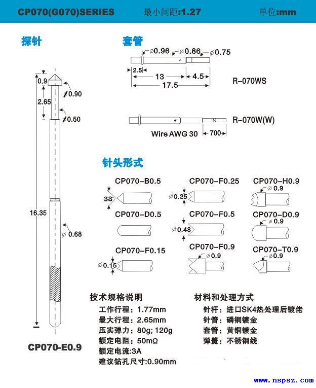 韓規(guī)探針