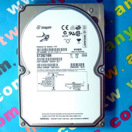 ST39216N IBM．Seagate．Fujitsu廈門源真在倉儲特價供應(yīng)