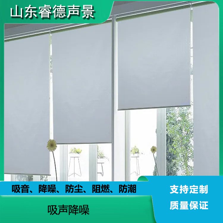 rayde 辦公室拉珠式全遮光卷簾 吸聲降噪遮光效果好 陽光面料 定制