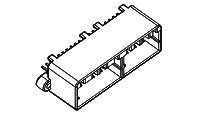 哪有專業(yè)連接器AMP焊板連接器17497