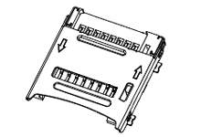 廣東亞碩電子批量供應(yīng)接插件內(nèi)存卡座供應(yīng)M