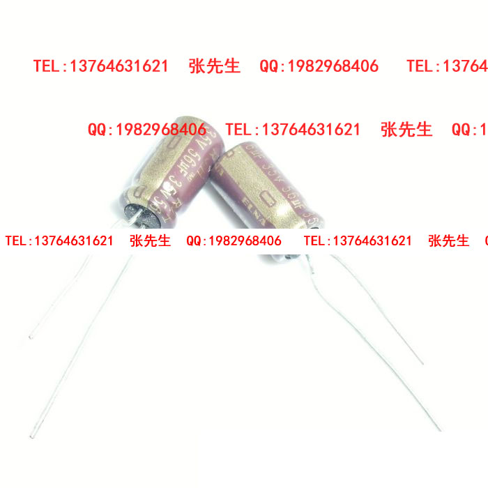 ELNA電解電容35v56uf35v RJH高頻低阻品體積6.5x