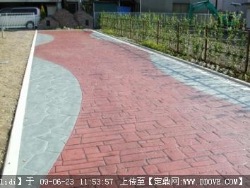 多樣化市政道路BS-022壓模地坪，彩色地坪，上海廠家，低價直銷，報價