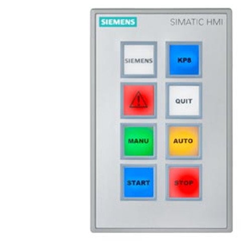 6AV3688-3AY36-0AX0 西門子 KP8 PN 鍵盤， 8 個短沖程按鍵