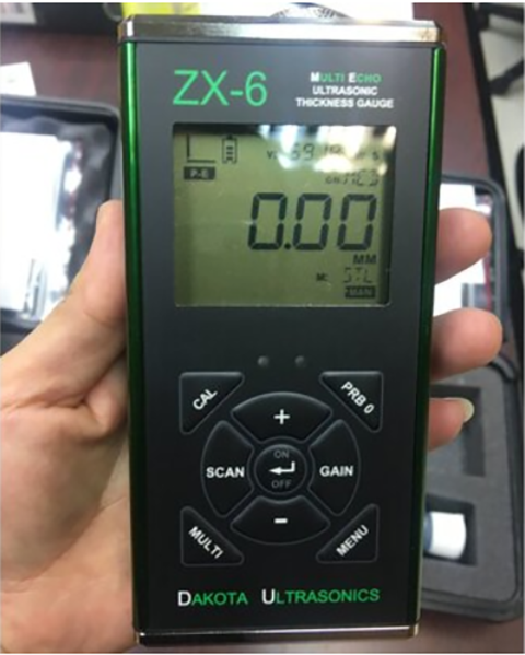 美國DAKOTA ZX-6 ZX-6DL MMX-6/6DL工程穿透達(dá)高特超聲波測厚儀