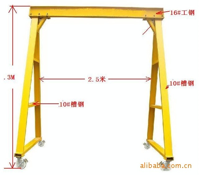 哪里有起重機(jī)廠家呢，就選深圳市斯博特，專業(yè)生產(chǎn)門式龍門吊架