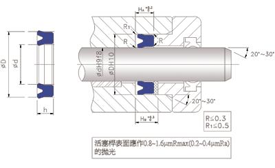 供應(yīng) 日本NOK產(chǎn) USH型密封圈,USI型密封圈