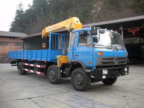 東風(fēng)小三軸裝配徐工10噸8噸隨車起重運輸車廠家直銷報價參數(shù)圖片