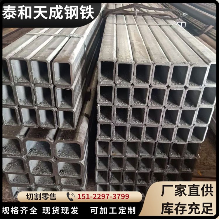 大口徑厚壁方通 q235b無(wú)縫方矩管 45#方管 建造港口碼頭用鋼