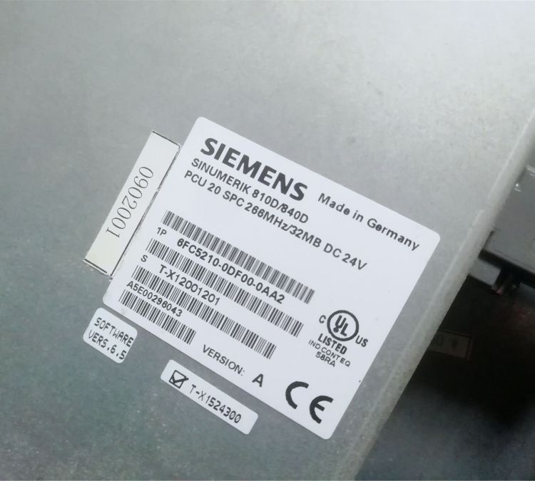 西門子810D/840D電子控制設(shè)備PCU20數(shù)控主機(jī)6FC5210-0DF00-0AA2