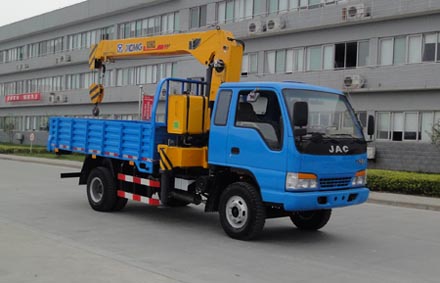 起重車 隨車起重車 隨車吊 吊車 帶吊車 新中昌廠家直銷 報價 圖