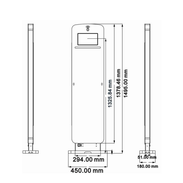 物果 RFID企業(yè)級(jí)門禁 固定式RFID