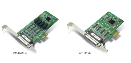 MOXA CP-114EL 總代理 PCI Express多串口卡