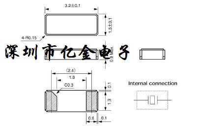 西鐵城晶振、貼片晶振、CM315石英晶振