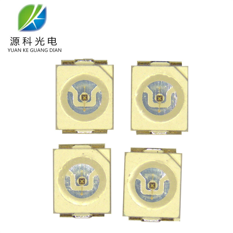 供應(yīng) LED3528黃綠光0.2W SMD3528黃綠光 570nm 二極管發(fā)光燈珠