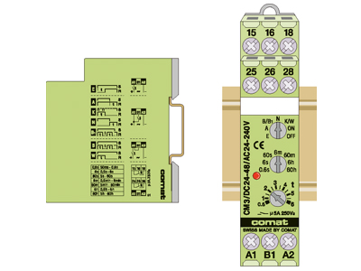 婁底宜科CM3時間繼電器　CM3/DC24-48/AC24-240