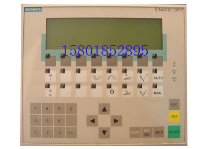 西門子文本顯示器OP17維修，OP17無顯示維修，西門子OP17程序備份維修