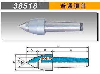 臺灣米其林普通頂針38518PC-MT5