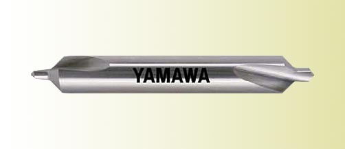 日本YAMAWA90度螺旋溝中心鉆頭